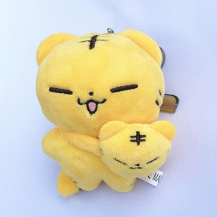 

10 см Плюшевая кукла Брелок Милый Тигр Мягкая игрушка Подвеска для сумки Брелок Подарки 10cm