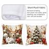 45x45cm Throw Pillow Covers Detachable Soft Christmas Themed Pillow Case  Home Indoor