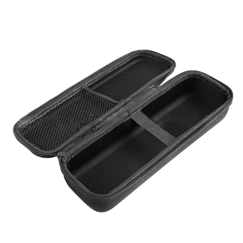 Microphone Case,EVA Zipper Hard Case Cover for Microphone Storage Box with Mesh Pocket Wear-resistant Mic Protector