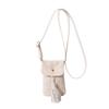 Chic Khaki And White Woven Small Square Bag For Women Trendy Summer Fashion Accessory