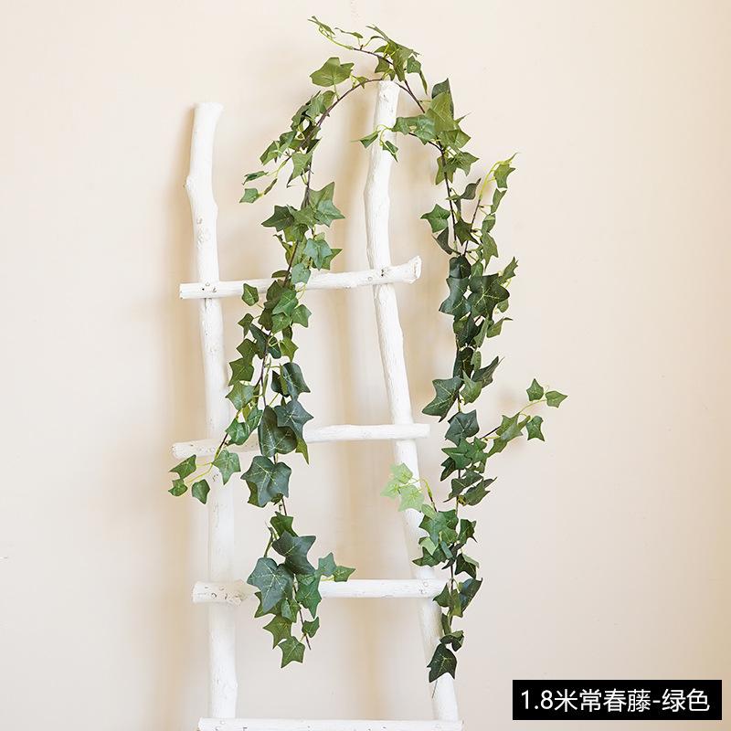 

Simulation 1.8 meters creeper ivy strips, home ceiling flower wall decoration floral art fake flower rattan
