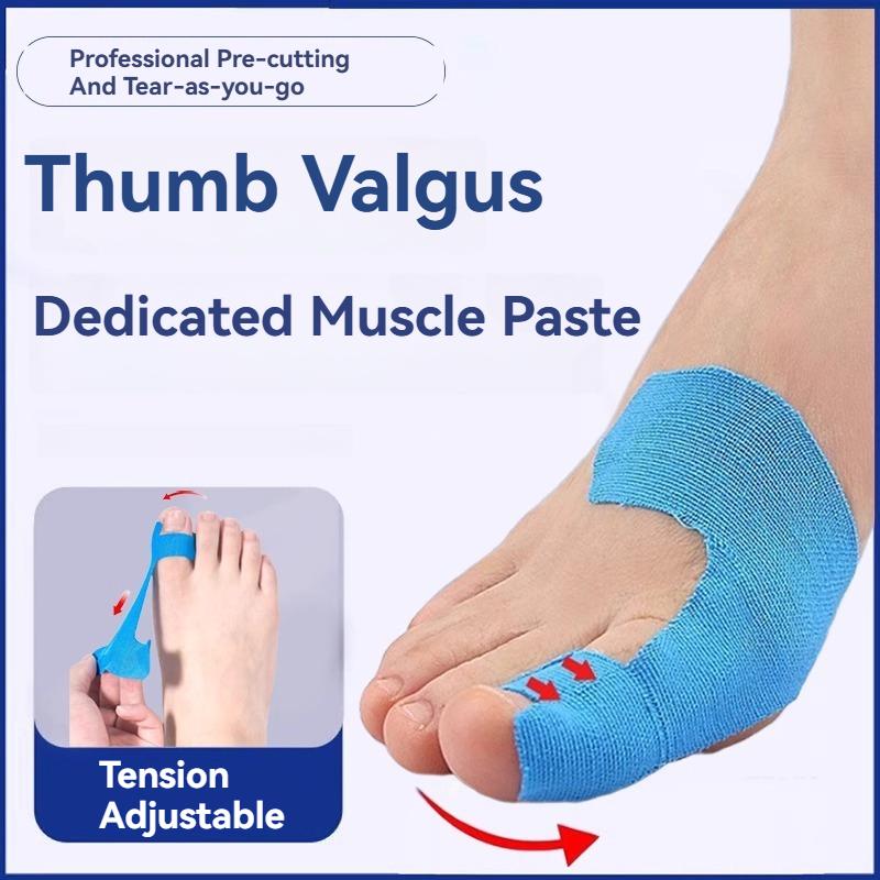 10PcsToe Separator Hallux Valgus Orthosis Corrector for Big Toe Correction Bunion Corrector Orthopedic Bunion Strap Breathable