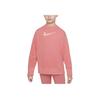 Nike Felpa Casual Larga Manica Lunga Top per Bambini Rosa Salato DM8210-603