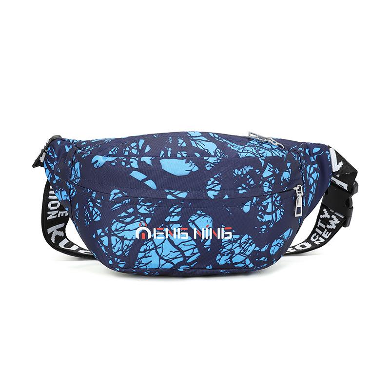 Men's Camouflage Outdoor Waist & Shoulder Messenger Bag - Fashionable Cycling Chest Bag