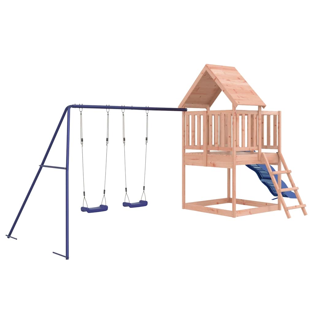 Solid Wood Play Tower made of Douglas Fir