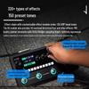 M-VAVE MK-20 Multi-Effektpedal: E-Gitarre, Bass-Loop, Soundkarte, Drum Machine.