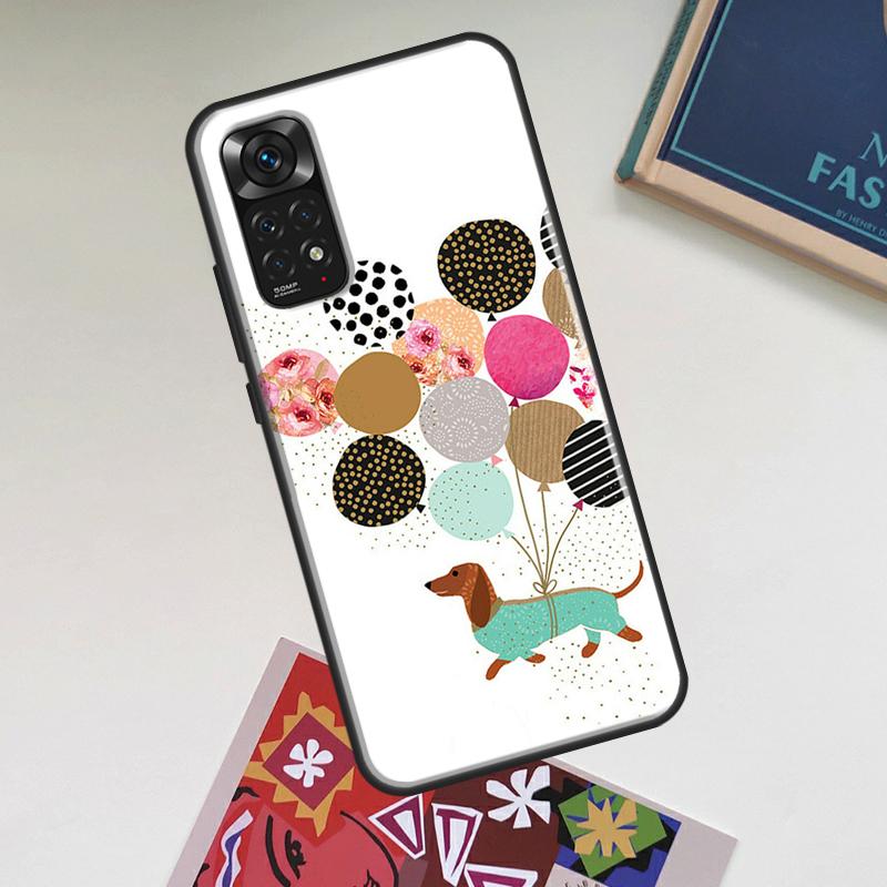 

Dachshund Sausage Dog Case For Xiaomi Redmi Note 12 Pro Plus 8 9 10 11 Pro 8T 9S 10S 11S 12S 9C 10A 10C 12C Cover Redmi Note 8 Pro