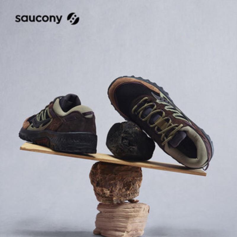 SAUCONY GRID PEAK Retro Outdoor Hiking & Casual Shoes