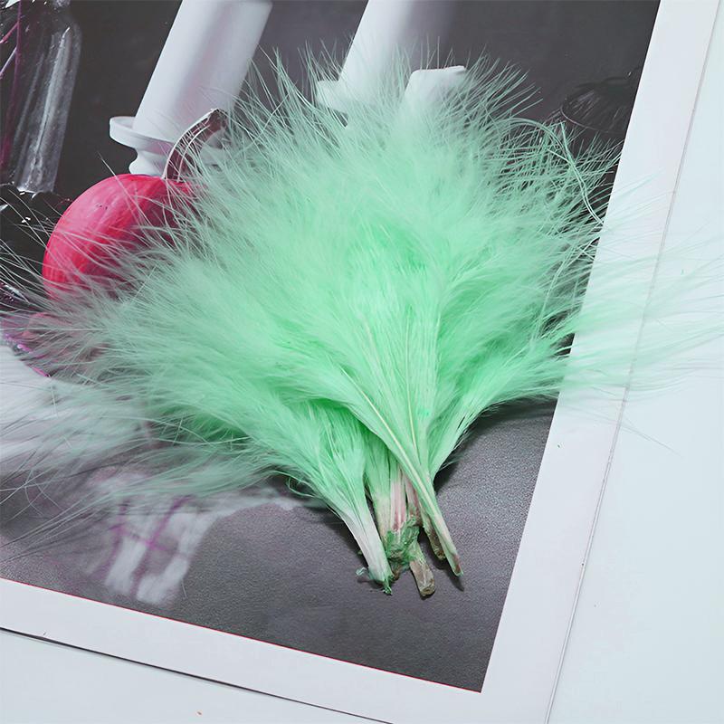 6-13cm Turkey Feathers 50pcs Decoration Small Big Long For Crafts Clothing Dreamcatcher Making Carnival Pluma Chicken Mix Colors