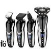 LCD Display Beard Trimmer Whole Body Washable Hair Clipper 4 In 1 Shaver  Hair Cutting