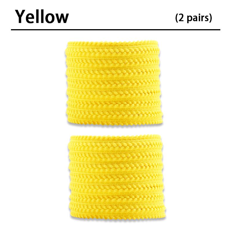 2Pair Flat Rope Shoelaces for Running Sneakers 6MM Elastic Athletic Shoelaces Replacement for Trainers 120/140/160CM Accessories