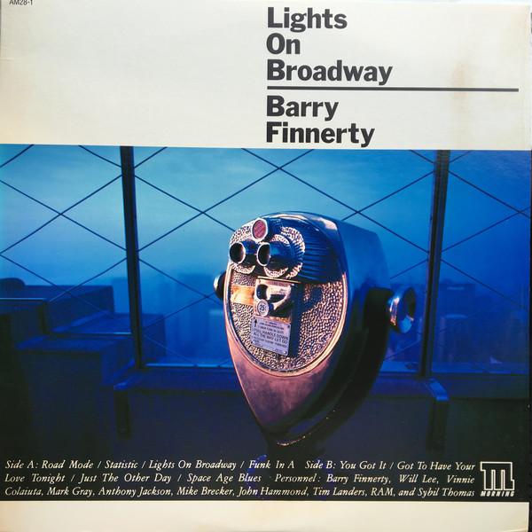 

LP Record BARRY FINNERTY - Lights On Broadway AM281 MORNING 1985 Japan Jazz