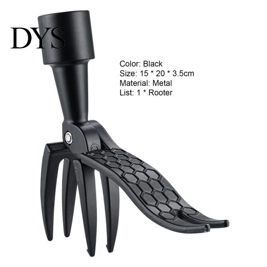 Foot Weed Puller Ergonomic Labor-saving Metal Universial Weeding Remover Non-sliding for Garden