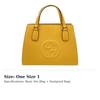 Gucci Borsa a mano in pelle Soho da donna Giallo 607722-CAO0G-7124
