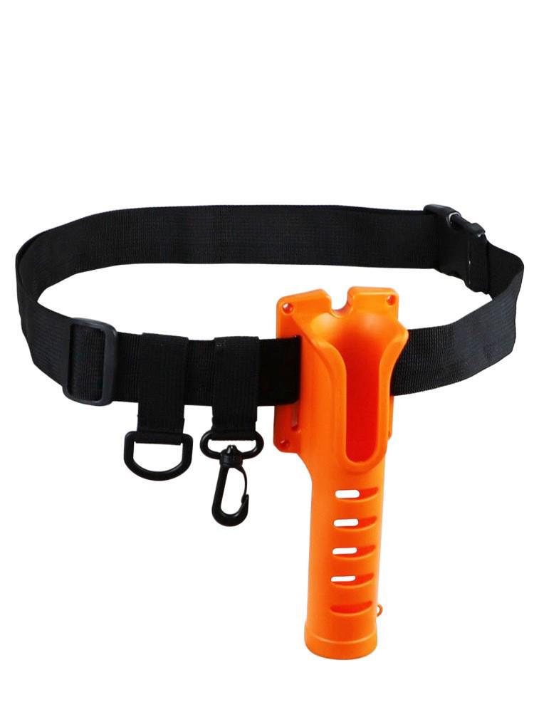 Portable Plastic Fishing Rod Holder Waist Rack