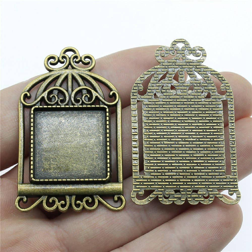 Hodí se pro kulatý 20mm skleněný kabošon Základní lůžko Podložka Bezel Doplňky Díly Chlapecké šperky Cool Dárky Pro