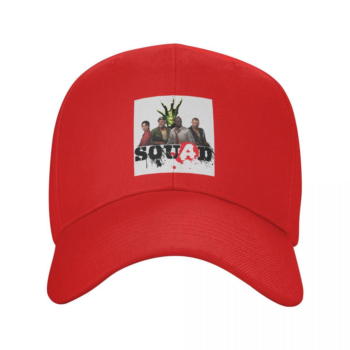 Кепки Snapback с принтом логотипа отряда Left 4 Dead 2 Мужские Женские Кепки Повседневная Кепка Спортивная Бейсболка Кепка One Size