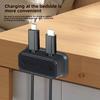 Magnetic Dual-Port Cable Organiser for Desktop or Wall Mounting