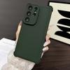 Shockproof Silicone Plain Phone Case For Samsung Galaxy S26 S25 S24 S23 Ultra Plus 23FE 22FE Note 20 Ultra 10 Plus Soft Cover