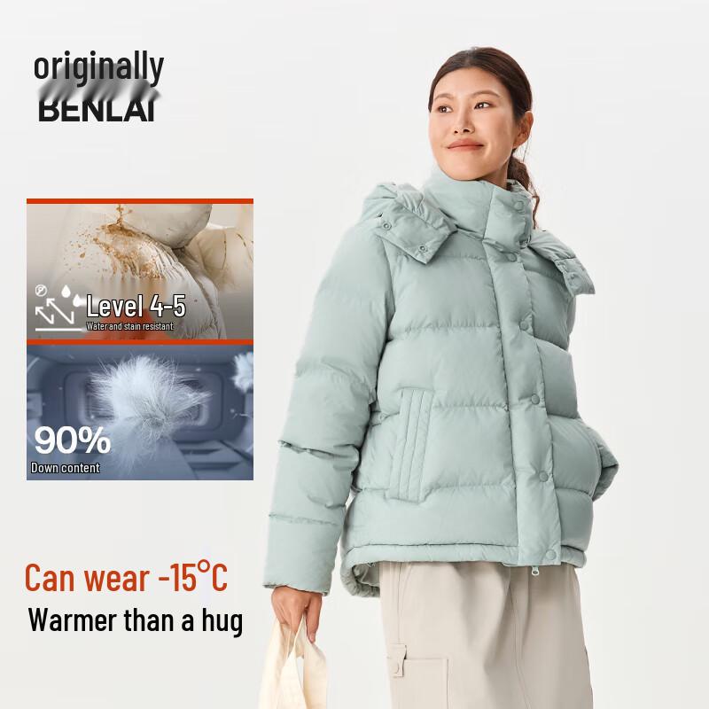 

BENLAI Women s Water-Resistant Hooded Puffer Jacket M