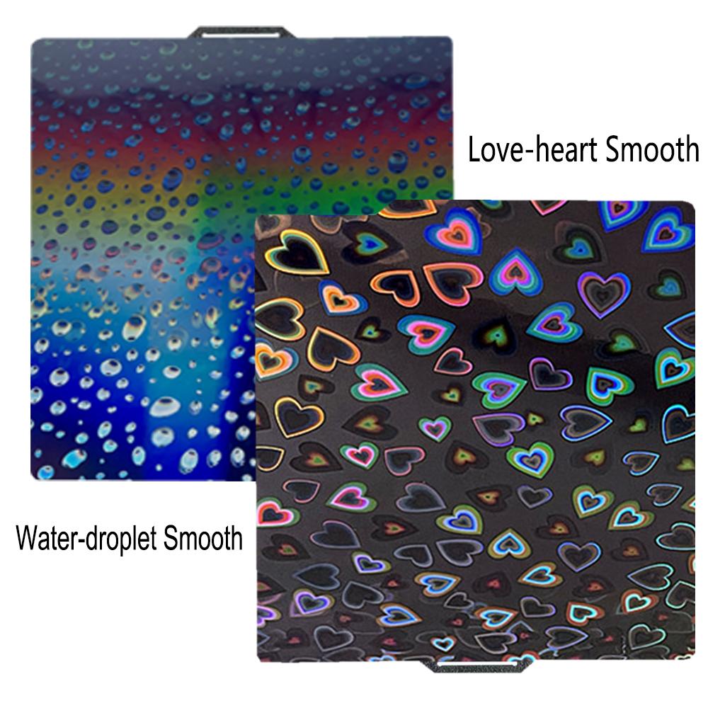 For Bambu Lab X1 P1P A1 P1S X1C Build Plate Double Sided PEI Smooth Textured Spring Steel Sheet For Bambulab X1 Carbon Parts
