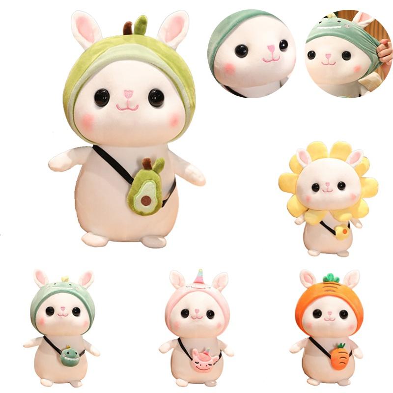 8/15.7in Rabbit Plush Toys | Soft Stuffed Animal Dolls | Kids Gift
