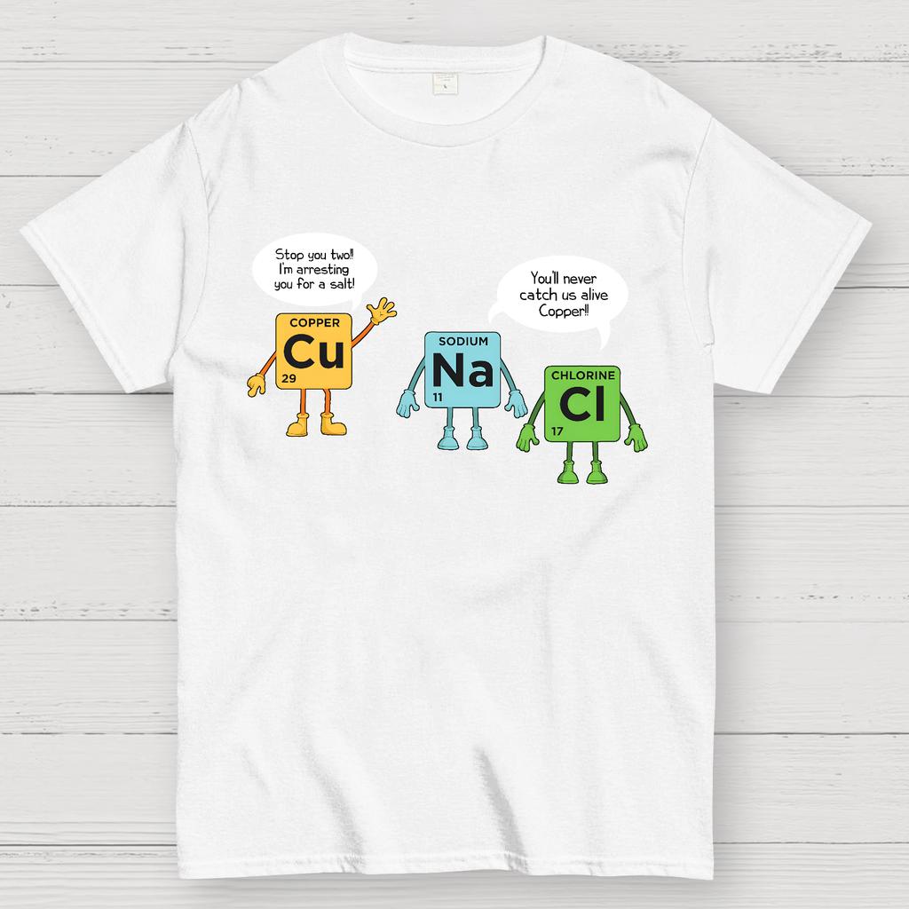 Science Funny Scientist Cotton Summer Casual Cool Loose T-Shirt
