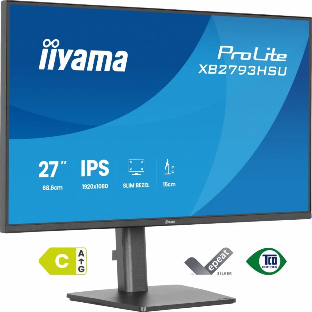 Monitor 27 inches XB2793HSU-B1 IPS, HDMI, DP, 2x2W, 2xUSB, 350cd, 1500:1, HAS 150/PIVOT