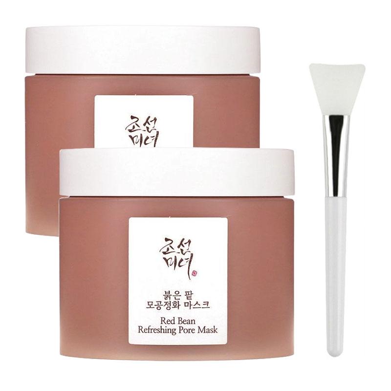 [Beauty of Joseon][+Brush] Red Bean Refreshing Pore Mask 140ml X 1pcs Korean Skincare