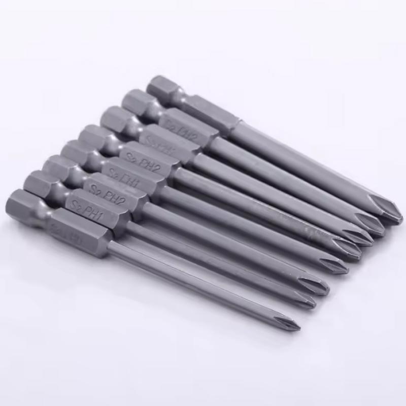 50pcs screwdriver head set, safety screwdriver position Torx Star hexagonal position 50 75mm extralong reach socket group