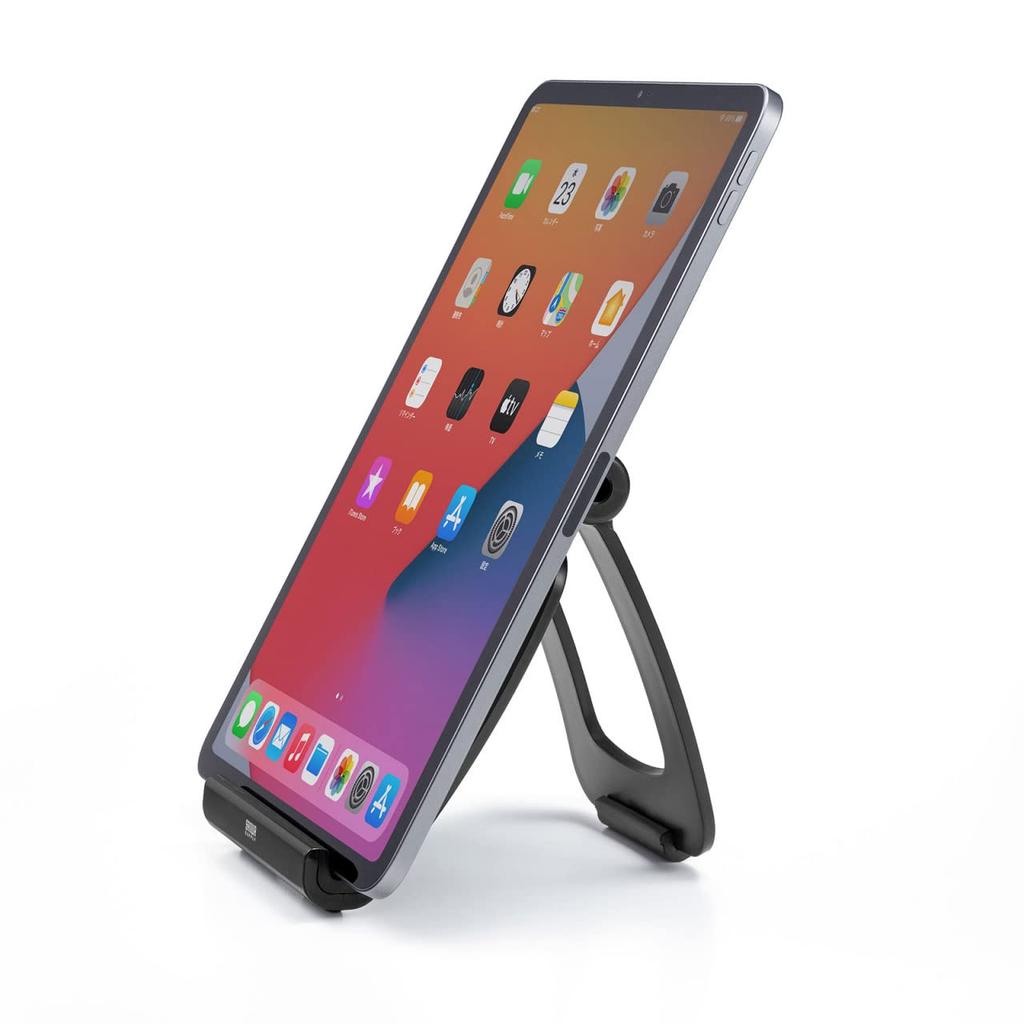 Sanwa Supply Tablet Stand Black MR-IPADST9N