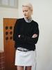 Reply Wool Back Slit Pullover_Black