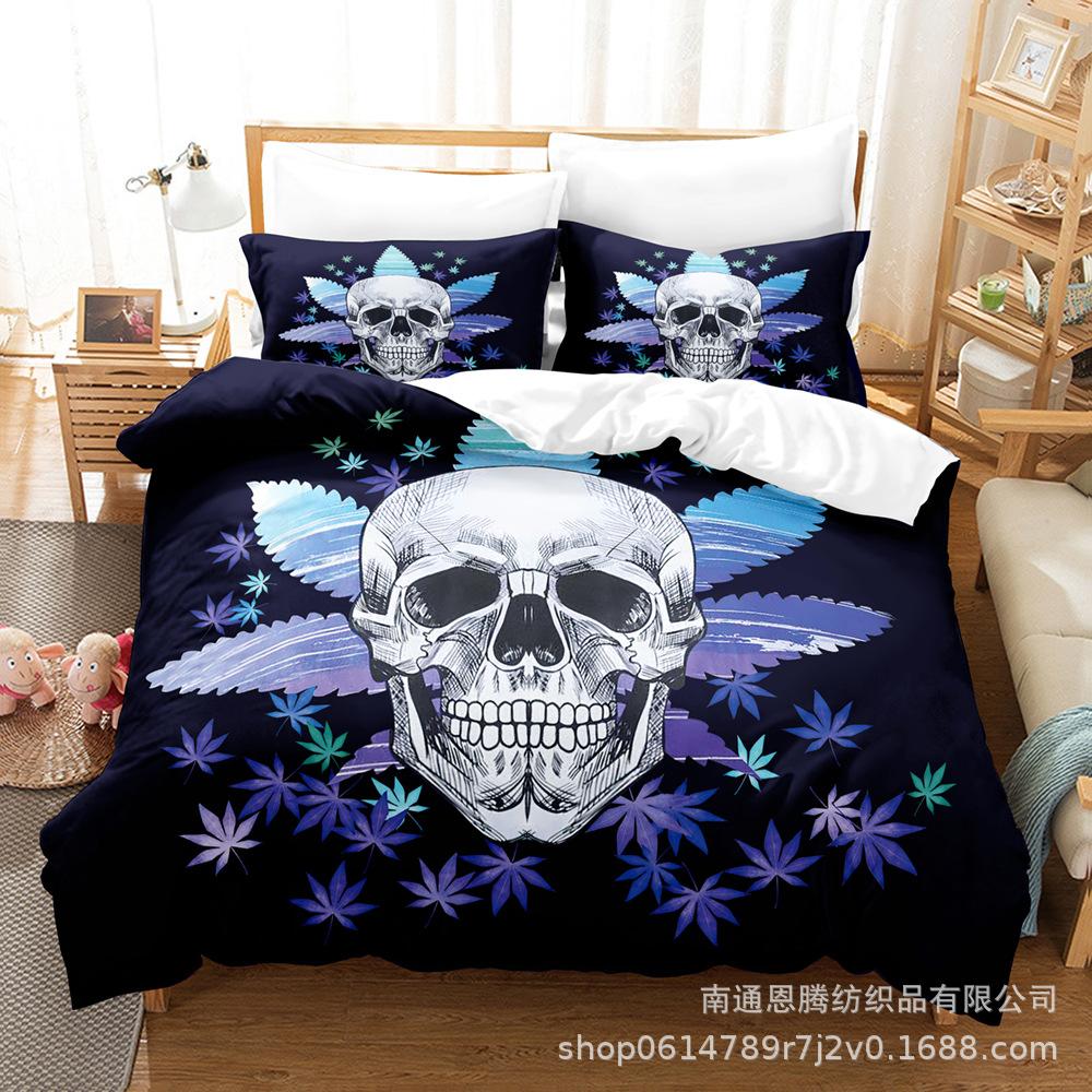 Sexy Beauty Skeleton Girl Bedding Set 3d Duvet Cover Sets Comforter Bed Linen Twin Queen King Single Size Luxury Fashion Gift