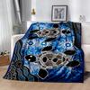Australian Aboriginal Style 18 Blanket Durable Comfort Perfect for Picnics Couch Bed for All Seasons Stylish Decor