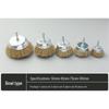 Steel Wire Brush Cup - Stainless Steel Rust Remover & Polishing Wheel for Angle Grinders
