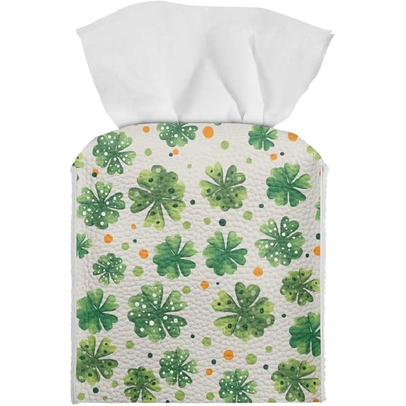 Pumpkin Tissue Box Holder, Home Decor Tissue Napkin Box Covers Farmhouse Decor Holder Paper Organizer for Table,Dresser,Countertop Fall Thanksgiving