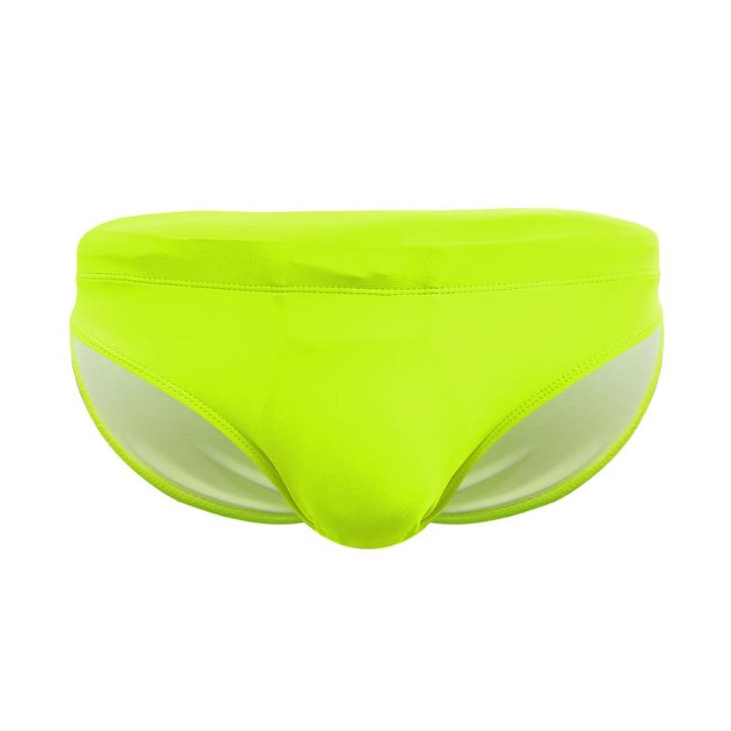 

UXH men s solid color tight briefs multi-color color simple sexy beach briefs men XXL фарби люмінесцентні зелений колір
