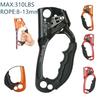 L/R For 8~13mm Hand Ascender Rock Climbing Tree Arborist Rappelling Gear Rope