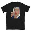 Sexy Sacrement Naughty Nun Say Ahh T Shirt