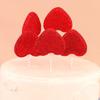 45mm Red Heart Rhinestone Polymer Clay Beads for DIY Jewelry & Phone Charms