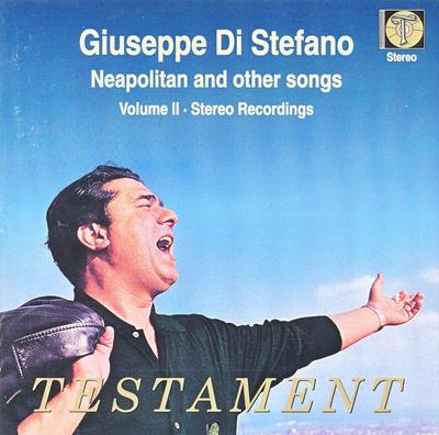 CD GIUSEPPE DI STEFANO - Neapolitan And Other Songs - Volume SBT1098 Testament 1997 Europe Classical Used