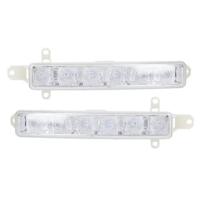 2 STÜCKE Auto Tagfahrlicht 5520280 6 LEDs Helles Licht Hitzebeständig Ersatz Für Peugeot