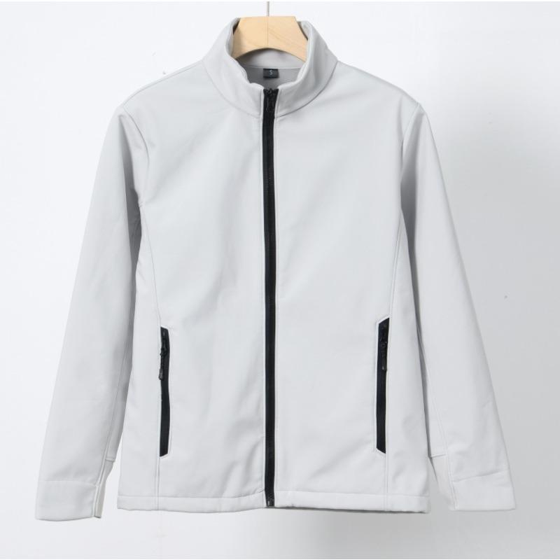 Autumn and Winter Outdoor Jacket Men and Women Casual Jacket Stand Collar Jacket Soft Shell Mountaineering Sports Camping