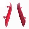 Professional 1Pair Car Rear Bumper Fog Light Parking Warning Reflector Taillights Brake Lamp For 508 2011-2014