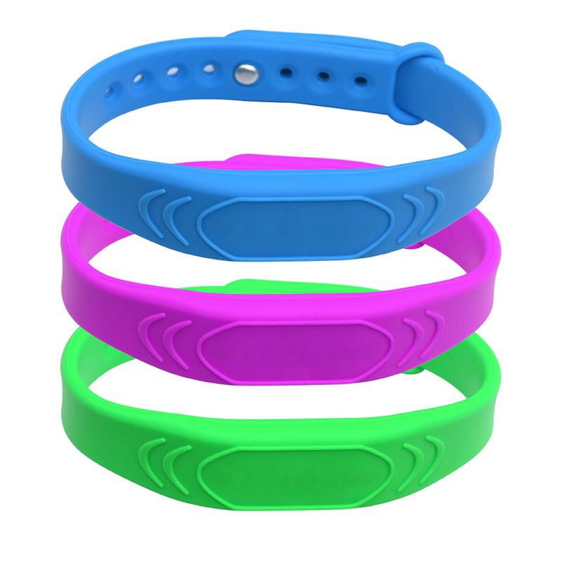 Braccialetto in Silicone NFC Personalizzabile - Braccialetto Stampabile RFID per Parchi Divertimento e Piscine