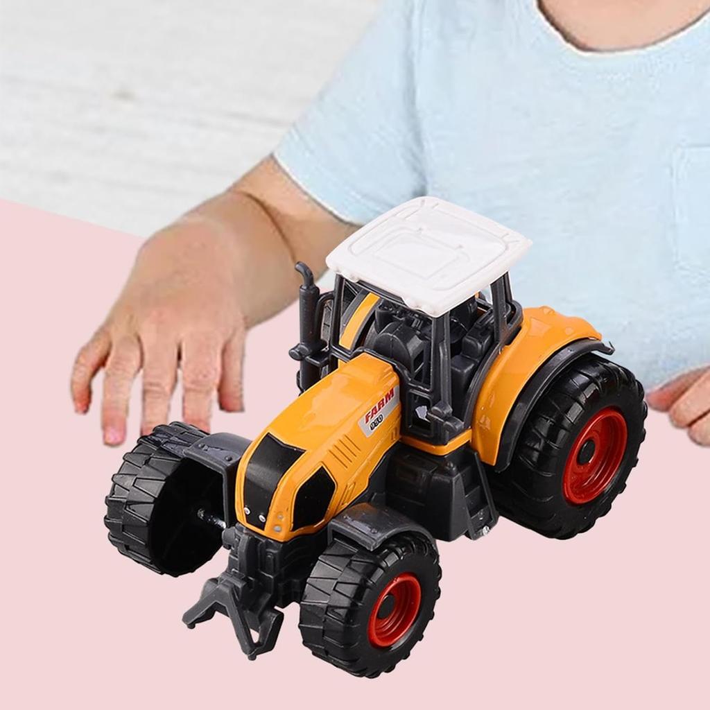 1/64 Metal Alloy Farm Cart Utility Vehicle Model Car Toy, Christmas Gift for Boys Girls