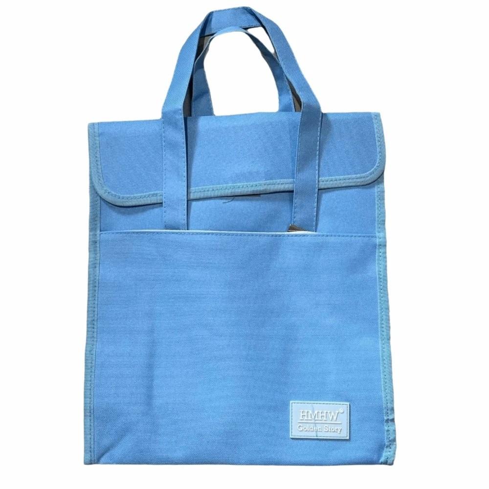 Storage Bag A4 Document Bag File Organizer School-bags Simple Leisure Handbag Office