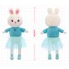 Cute Cartoon Rabbit Plush Toy Super Soft Stuffed Animals Throw Pillow For Home