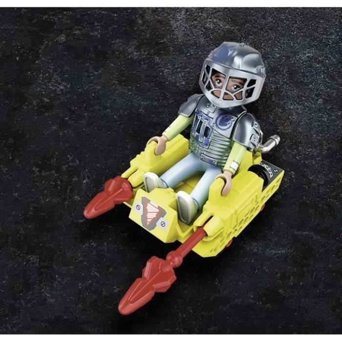 PLAYMOBIL - 70930 - Dino Rise - Mine Cruiser Avec 1 Personnage Et Des Projectiles