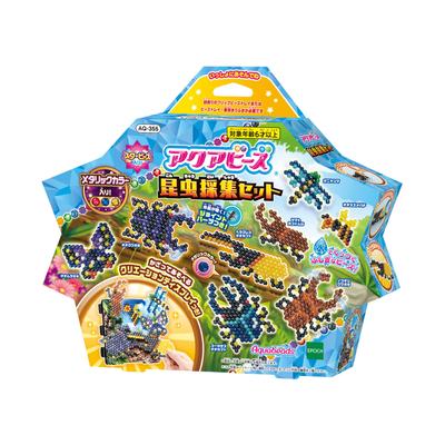 EPOCH Collezione set di perline Aquabeads Certificato ST Giocattolo per età 6 anni e superiori Acqua Si attacca con l'acqua Giocattolo per creare Aquabeads (venduto separatamente) [Insetto